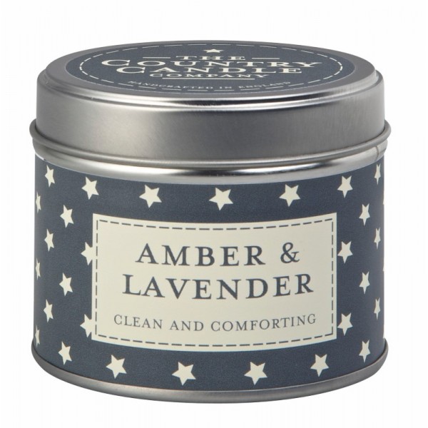 Amber & Lavender Superstars Candle In Tin