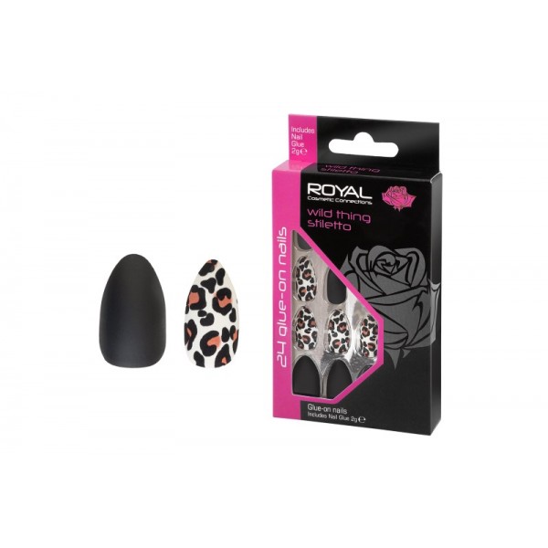 Wild Thing Stiletto Nails & Glue (6)