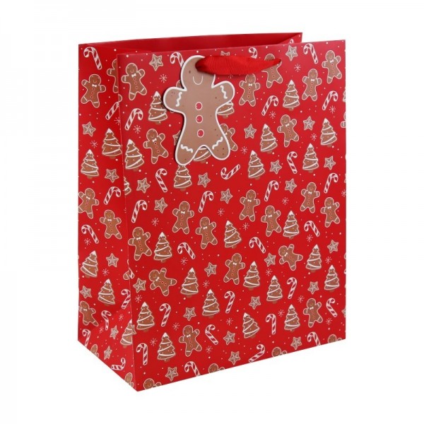 Gingerbread Man Large Bag (12)