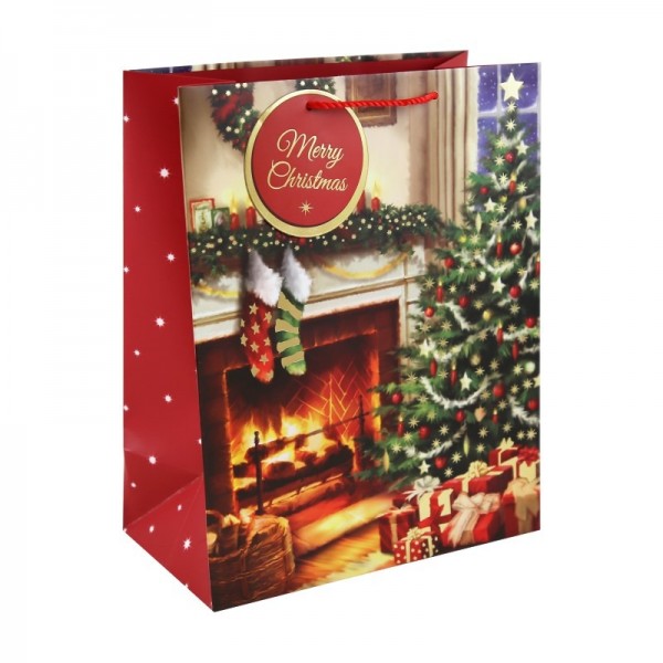 Traditional Xmas Tree Large Bag (12)