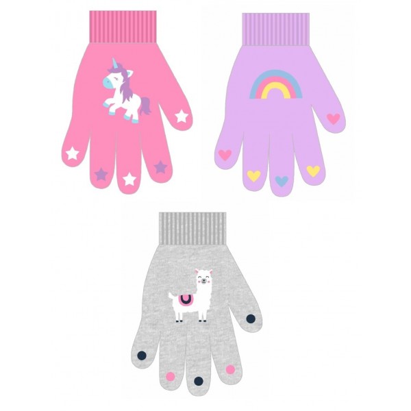 Girls Magic Gripper Gloves In Cdu (Zero Vat) (48)