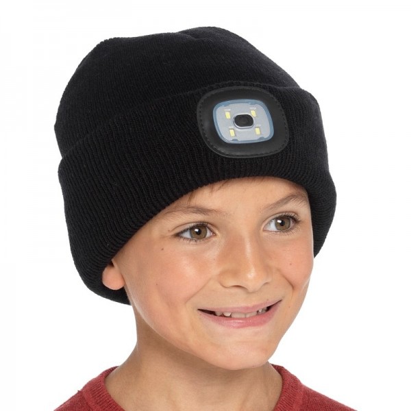 Kids Black Led Hat (Zero Vat) (12)