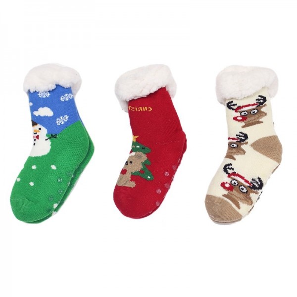 Cozy Kids Xmas Socks 3 Asstd- Zero Vat (12)