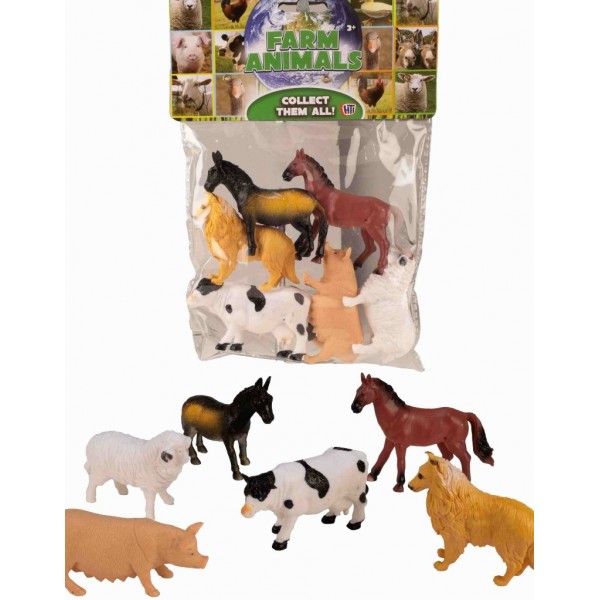 Bag Of Farm Animals (12)