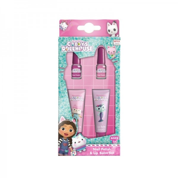 Gabbys Dollhouse Nail Polish & Lip Gloss Set (Duo) (8)