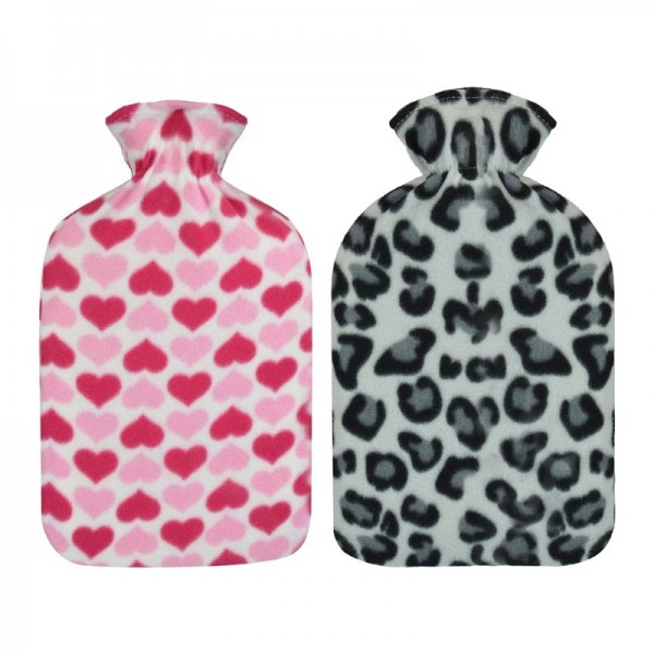 2ltr Heart & Leopard Print Hwb 2 Asstd (12)