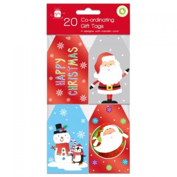 20pk Gift Tags - Novelty Cute