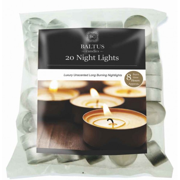 20pk White 8hr Burn Night-lights (26)