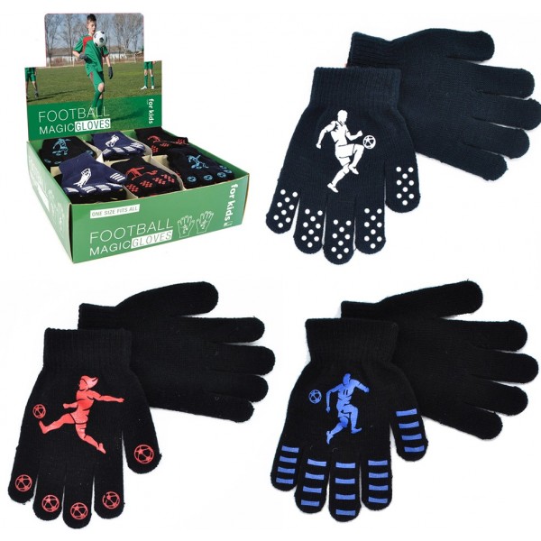 Boys Magic Gripper Gloves In Cdu (Zero Vat) (48)