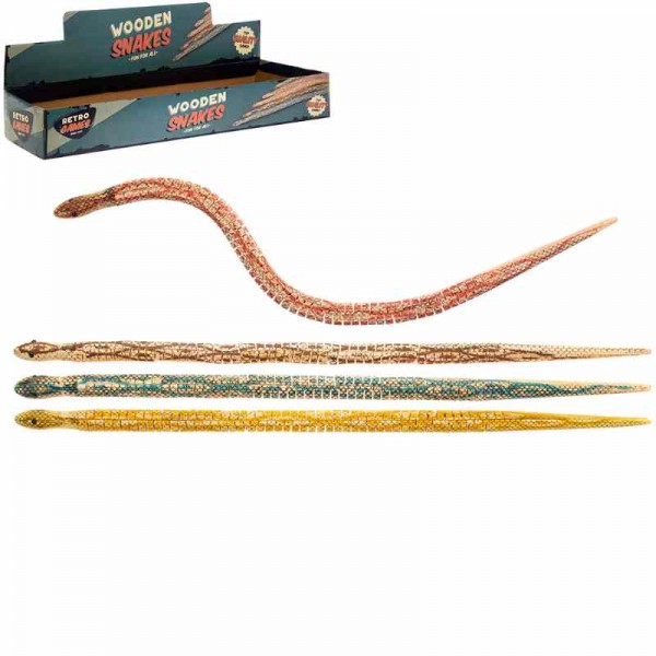 Retro Wooden Snake (24)