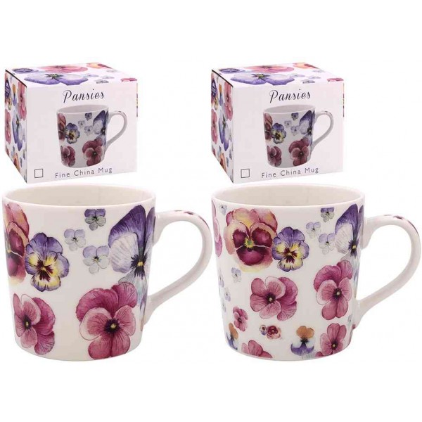 Floral Mug 2 Asstd (6)