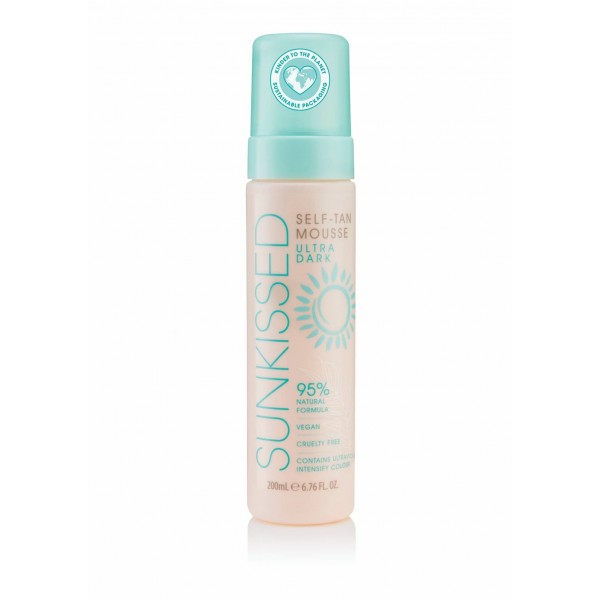 SUNKISSED SELF TAN MOUSSE - ULTRA DARK 200ML (6)