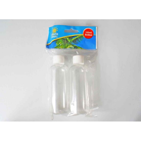 Travel Bottles 2 X 100ml (6)