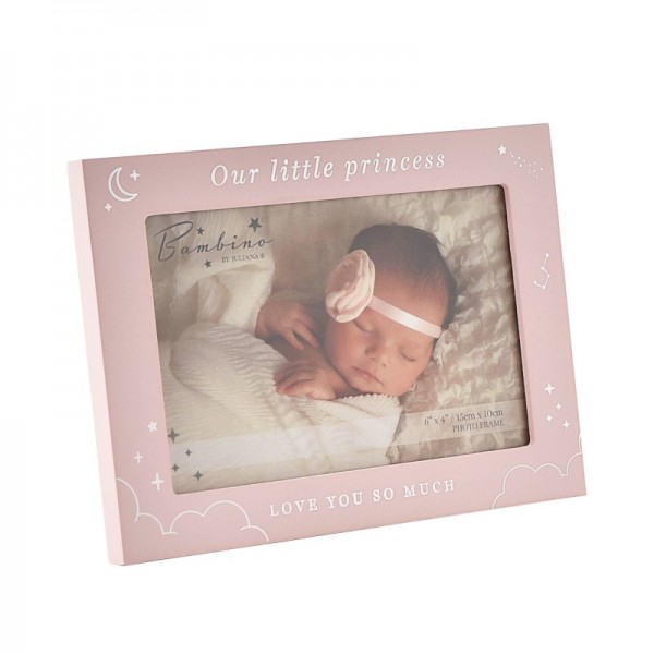 Bambino Wooden Frame Little Princess 6x4  (3)