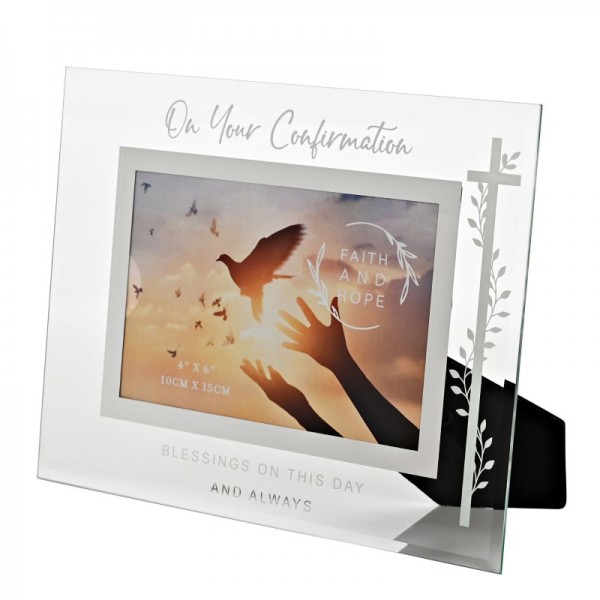 Faith & Hope Glass Frame 6x4 - Confirmation (4)