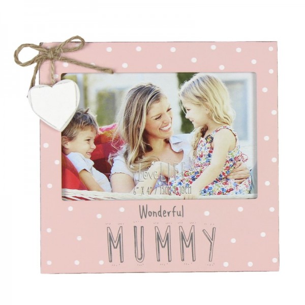 Love Life Photo Frame 6x4 Wonderful Mummy (3)